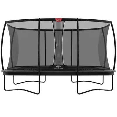 Produktbild von Berg Ultim Champion Trampolin Regular + Sicherheitsnetz Deluxe XL 410 cm Grau
