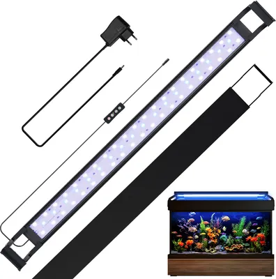 Produktbild von Aopunly 90-110cm LED Aquarium Licht Lampe Süßwasserfische Vollspektrum