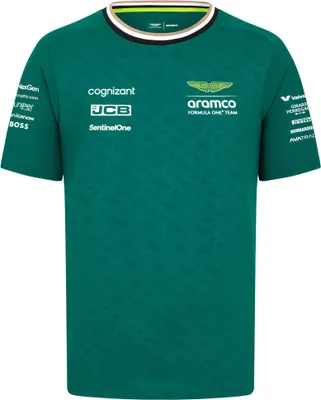 Produktbild von Aston martin cognizant f1 team 2024 fernando alonso f1 team t-shirt green