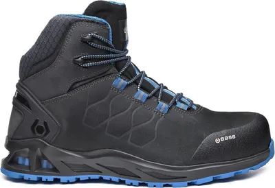 Produktbild von BASE B1001B Sicherheitsstiefel K-Road Top S3 nach EN ISO 20345:2011 S3 CI HRO SRC schwarz  Größe 43