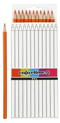 Immagine prodotto di matite colorate 3 mm 17 cm arancione 12 pezzi