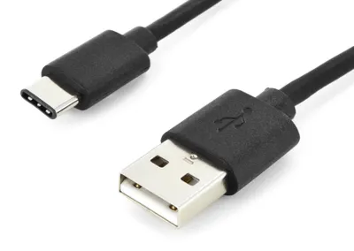 Produktbild von DIGITUS USB 2.0 Anschlusskabel USB-C - USB-A 1,0 m