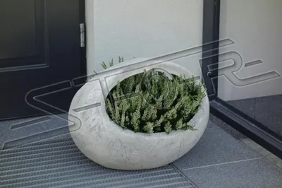 Produktbild von Blumenkübel Pflanz Kübel Dekoration Figur Blumentöpfe Garten Vasen Gefäss 204106