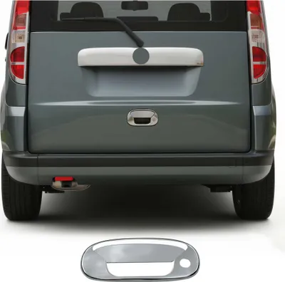 Image de Garniture supérieure de Coffre pour Fiat Doblo 2000-2010 acier inox 2 Pcs