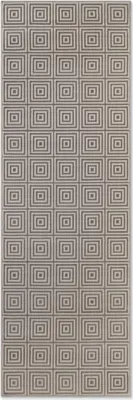 Produktbild von Elle Decoration | Moderner Teppich - 3D Effekt Geometrisch - Kurzflor Wohnzimmer - Edles Design - grau - 80 x 240 cm
