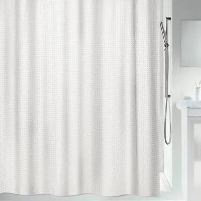 Produktbild von Duschvorhang spirella CARLINA Anti-Schimmel 180 x 200 cm weiß 10.22787