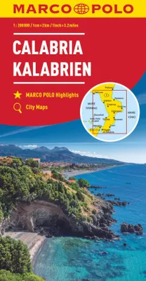 Produktbild von MARCO POLO Karte Italien 13. Kalabrien 1:200 000