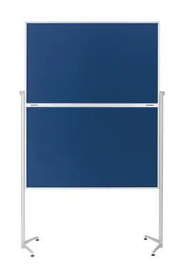 Zdjęcie produktu dla magnetoplan Moderation board, (szer.) 1200 x (wys.) 1500 mm, niebieski