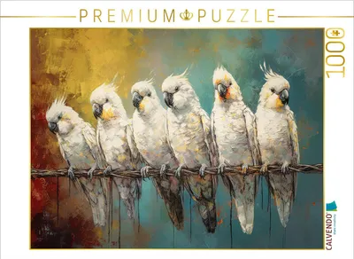 Produktbild von CALVENDO Puzzle Kakatu | 1000 Teile Lege-Größe 64x48cm Foto-Puzzle für glückliche Stunden