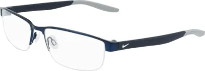 Produktbild von Nike NIKE 8138 N Satin navy/wolf grey 56/16/140 Herren Brillen