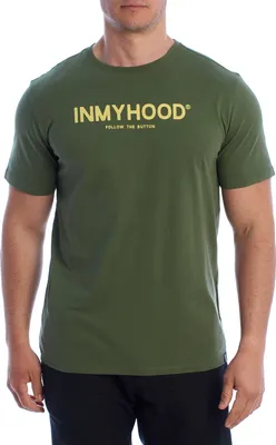 Produktbild von inMyHood Kurzarm-T-Shirt aus Baumwolle mit Logo für Herren HS24MTS02