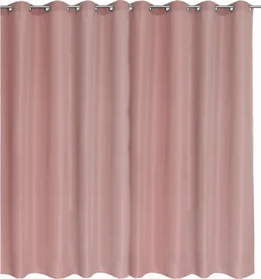Produktbild von Gardine in Überbreite Blickdicht 300(B) x 245 (L) Abdunkelnd Gardine Schal Vorhang Altrosa mit Ösen