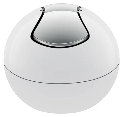 Produktbild von Spirella 7610583149640, 1 l, Rund, Polypropylen (PP), Silber, Weiß, Manuell, 16 cm