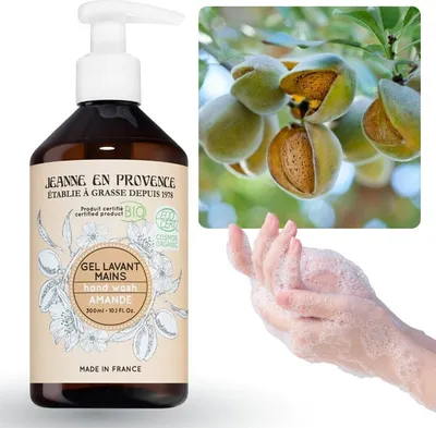 Obrázek produktu pro Jeanne en Provence Almond - Tekuté mýdlo na ruce s mandlemi 300 ml