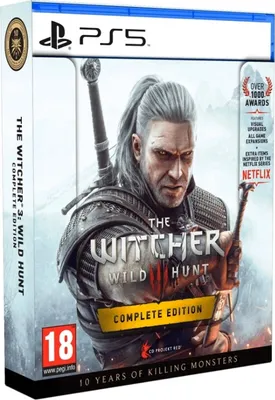Obrázek produktu pro The Witcher 3: The Wild Hunt - Complete Edition + 10th Anniversary Steelbook (PS5)