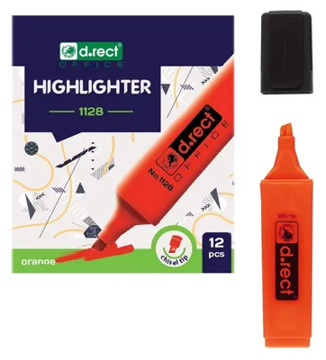 Productafbeelding van Oranje uitveegstift 1128 (12 stuks), D.RECT