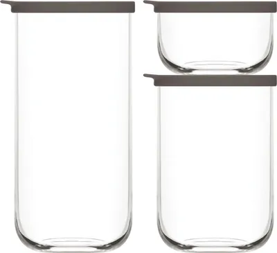 Produktbild von Vorratsdosen Glas Nora - 3tlg.Set