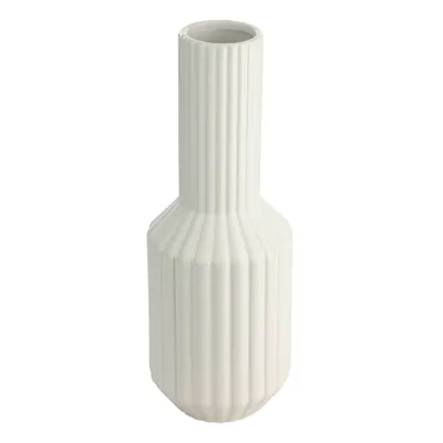 Zdjęcie produktu dla Wazon ceramiczny HIRADO Ceramiczny biały H:33.5cm Ø12.8cm