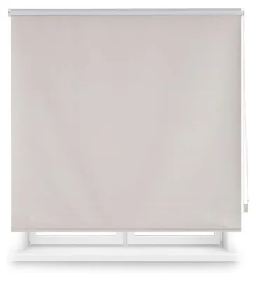 Verdunkelungsrollo, Polyester, 100x250 cm, glatt, grau