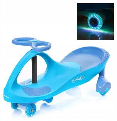Produktbild von Meteor Swingo Kinderfahrzeug Schwerkraft LED Blau
