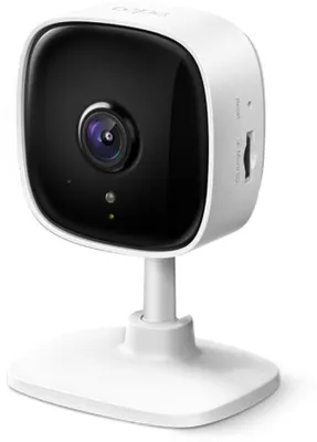 Imagen del producto de TP-Link Tapo C100, cámara IP de seguridad, para uso interior, inalámbrica, 2400 MHz, certificaciones CE, FCC, NCC, BSMI, NTRA, JRF, JPA, VCCI, IC, RoHS, KC, CB, color blanco