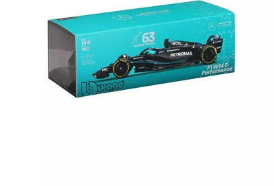 Obrázok produktu pre BBURAGO AMG F1 W14 E 1:24 Russell 23, Model športového automobilu, predmontovaný, 1:24, AMG F1 W14 E, Akékoľvek pohlavie, Kov, Plast
