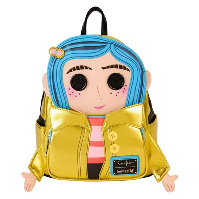 Image de Loungefly Laika Coraline mini-sac à dos | Doll Cosplay | 15ème anniversaire | avec note