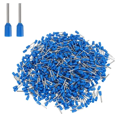 Aderendhülsen AWG20, 1000 Stück, blau, VE 75-10, Kupfer