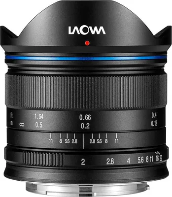 Produktbild von LAOWA 7,5 mm f/2 MFT (4/3) Standardobjektiv, Schwarz
