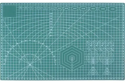 Produktbild von Verk 11353 Doppelseitige Schneide- und Stanzunterlage, A3, grün