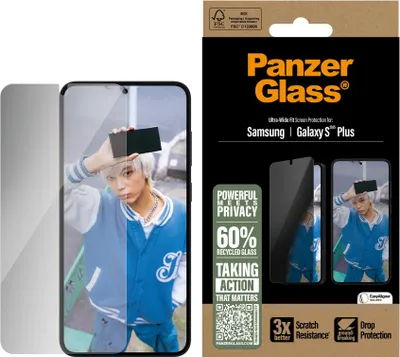 Obrázok produktu pre PanzerGlass Ultra-Wide Fit Privacy Glass pre Samsung Galaxy S25+