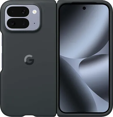 Image de Coque Silicone Pixel 10 Pro Fold Noir Volcanique