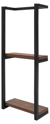 Immagine prodotto di Organizzazione per il bagno: scaffale in metallo, porta asciugamani e accessori per il bagno, scaffale autoportante, dimensioni 28,5 x 14 x 77 cm