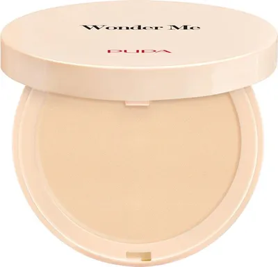 Produktbild von PUPA Milano Wonder Me Powder no Powder, Jeder Hauttyp, Banana, Palette, Gepresstes Puder, Matte, 6,5 g