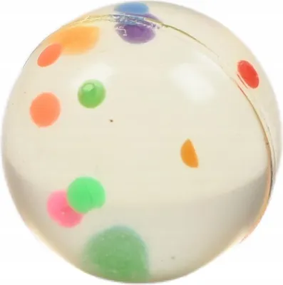 Produktbild von Transparenter Flummi 27mm - Durchsichtiger Gummiball Hüpfball - Springball Spielzeug