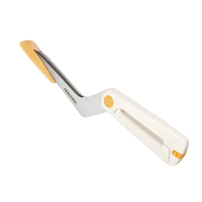Immagine prodotto di Tescoma Pizza Forbici Coltello Taglierina Tarte Flambée Lama in acciaio inox con alzatina