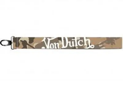 Produktbild von Von Dutch Keyring camo beige