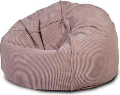 Obrázok produktu pre Kreslo Pouffe Sack Corduroy - mäkké a pohodlné - moderné - farba: SZ61 svetlohnedá