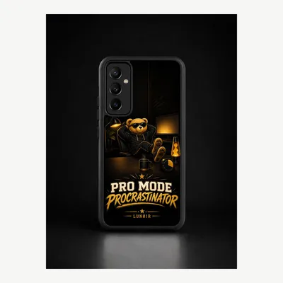 Image de Coque de protection pour Samsung A54, motif "procrastination" – LUNØIR ©