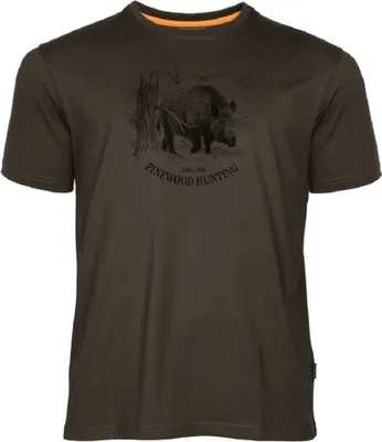 Produktbild von Pinewood 5451 Wildschwein T-Shirt Suede Brown (241) S