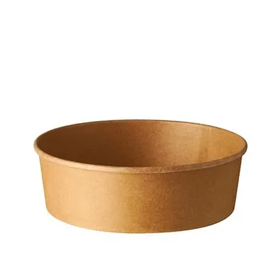 Produktbild von Salatschalen, Pappe rund 500 ml Ø 15 cm · 4,6 cm braun