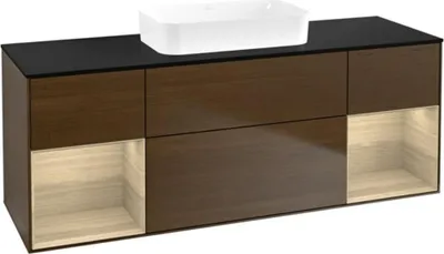 Produktbild von Villeroy & Boch F742PCGN Waschbeckenunterschrank Finion F74