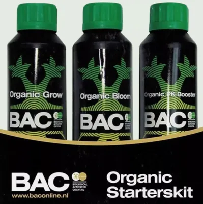 Produktbild von BAC Basic -Starterset Dünger Grow Bloom PK Booster Wachstum Blüte für Growbox