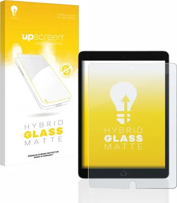 Produktbild von upscreen Entspiegelungs Schutzglas für Apple iPad 10.2" WiFi 2021 / WiFi Cellular 2021 Schutzfolie Panzer Folie Glas Display Schutz matt