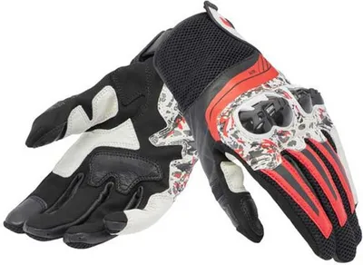 Produktbild von Dainese Mig 3 Unisex Motorradhandschuhe, schwarz/rot/weiß, XL