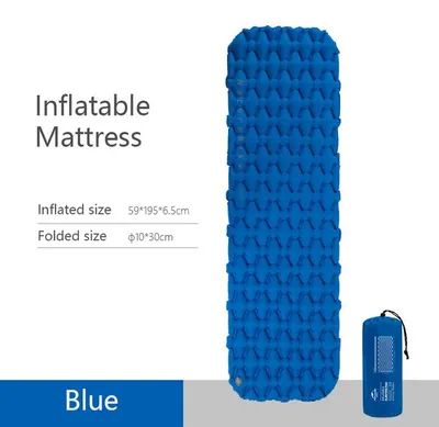 Productafbeelding van Reisbed Naturehike FC-10, blauw, 195x59x6,5 cm
