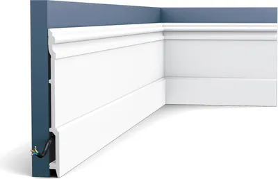 Immagine prodotto di Battiscopa a pavimento Orac Decor LUXXUS SX191 stile classico 2 m
