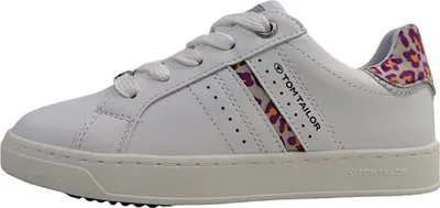 Image de Chaussures à lacets sportives Tom Tailor, blanches, taille 35
