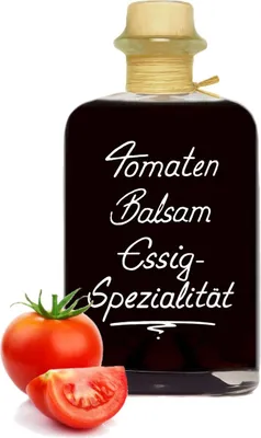 Produktbild von Tomaten Balsam Essig - Spezialität 0,5L fruchtig würzig & sehr vielseitig 5% Säure