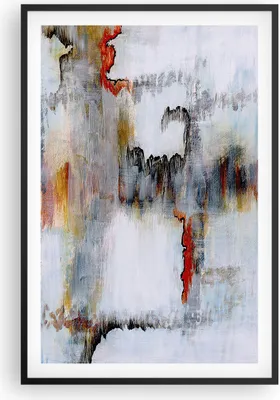 Produktbild von Gerahmtes Poster - Schwarzer Rahmen - Abstraktion modern - 61x91,5 cm - Wand Bild - Wanddeko - Wandbilder - Kunstposter - Wandposter - Bilderrahmen - Bilder - Kunstdruck - Wandbild - P2BPA61x91-3676